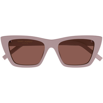 Yves Saint Laurent sluneční brýle Occhiali da Sole Saint Laurent SL 276 Mica 058 - Růžová