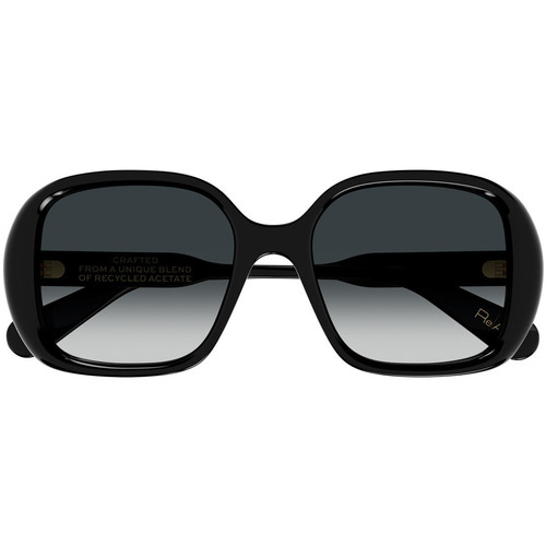 Hodinky & Bižuterie Ženy sluneční brýle Chloe Occhiali da Sole Chloé CH0222S 001 Černá