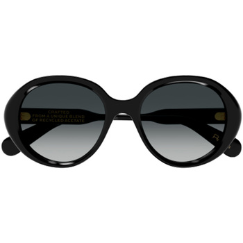 Hodinky & Bižuterie Ženy sluneční brýle Chloe Occhiali da Sole Chloé CH0221S 001 Černá