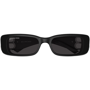 Hodinky & Bižuterie sluneční brýle Balenciaga Occhiali da Sole  BB0096S 017 Černá