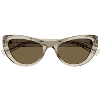 Yves Saint Laurent sluneční brýle Occhiali da Sole Saint Laurent SL 676 005 - Béžová