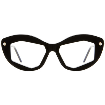 Hodinky & Bižuterie sluneční brýle Kuboraum Occhiali Da Vista  P16 BSG-OP Černá
