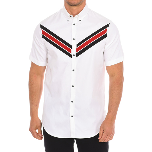 Textil Muži Košile s krátkými rukávy Dsquared S71DM0053-S41308-100 Bílá