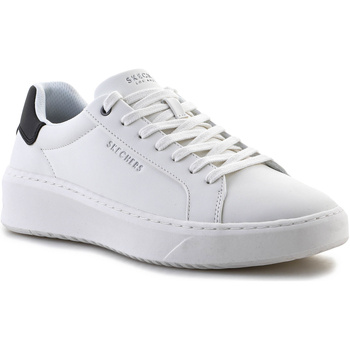 Boty Muži Nízké tenisky Skechers Court Break - Suit Sneaker 183175-WHT Bílá