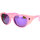 Hodinky & Bižuterie Muži sluneční brýle 23° Eyewear Occhiali da Sole Dargen D'Amico X 23° Round One Foku Růžová