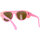 Hodinky & Bižuterie Muži sluneční brýle 23° Eyewear Occhiali da Sole Dargen D'Amico X 23° Round One Foku Růžová