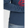Textil Muži Trička s krátkým rukávem Ombre Pánské tričko s potiskem Ascal modrá Tmavě modrá