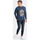 Textil Muži Trička s krátkým rukávem Ombre Pánské tričko s potiskem Ruith modrá Tmavě modrá