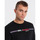 Textil Muži Trička s krátkým rukávem Ombre Pánské tričko s potiskem Maeral černá Černá