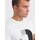 Textil Muži Trička s krátkým rukávem Ombre Pánské tričko s potiskem Onika bílá Bílá