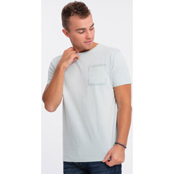 Textil Muži Trička s krátkým rukávem Ombre Pánské tričko s krátkým rukávem Themphie světle Šedá