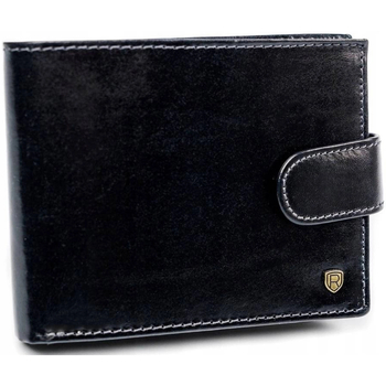 Rovicky Peněženky Pánská kožená peněženka Takao černá - Černá