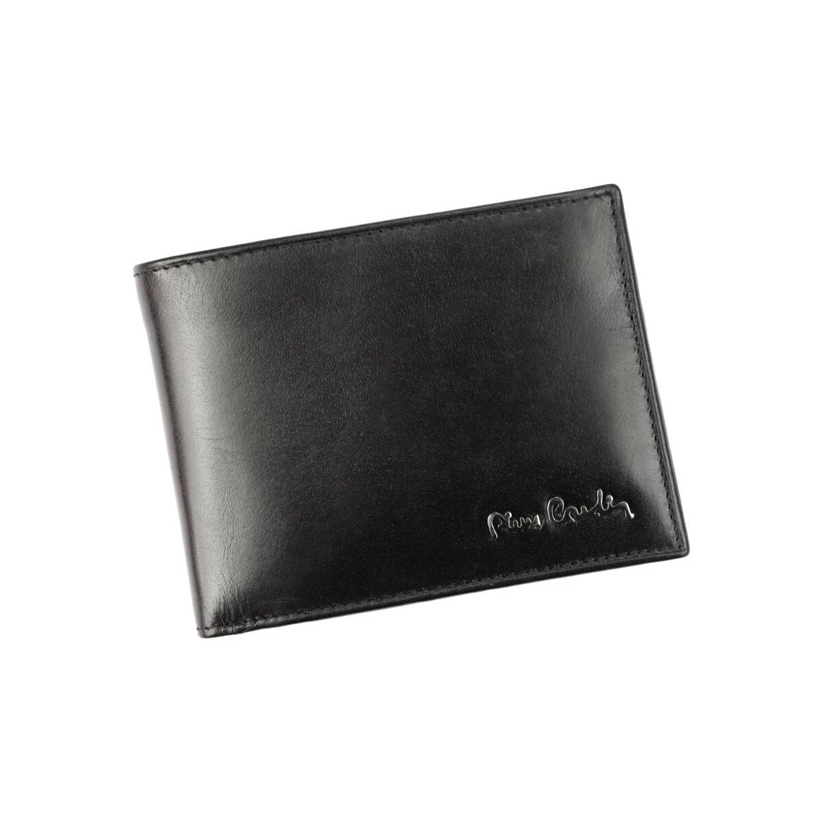 Taška Muži Peněženky Cedar Pánská kožená peněženka Gesashi černá Černá