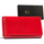 Taška Ženy Peněženky Rovicky Dámská kožená peněženka Keiko černo-žlutá Červená