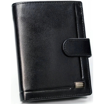 Rovicky Peněženky Pánská kožená peněženka Kohaku černá - Černá