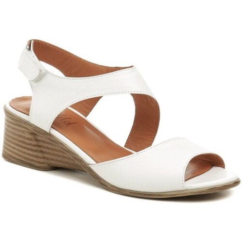 Boty Ženy Sandály Wild 03417A1 bílá dámská letní obuv Bílá
