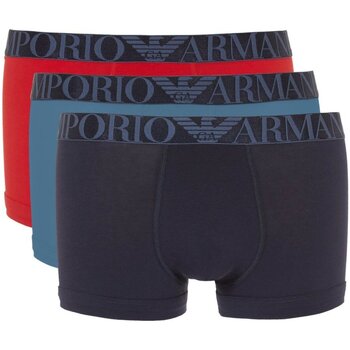Spodní prádlo Muži Boxerky Emporio Armani 111357 4R726 Modrá