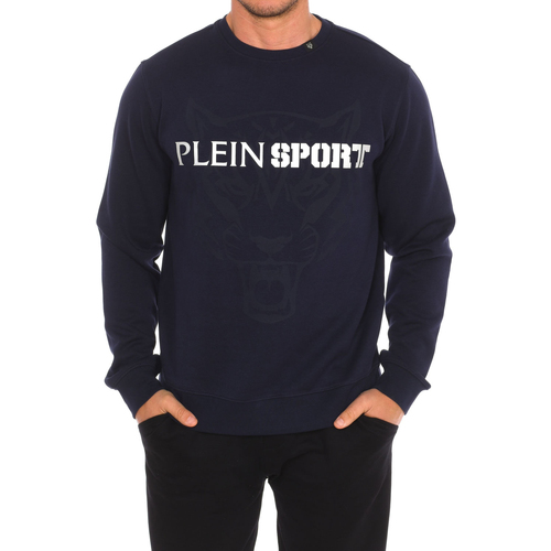 Textil Muži Mikiny Philipp Plein Sport FIPSG600-85 Tmavě modrá