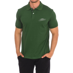 Textil Muži Polo s krátkými rukávy Philipp Plein Sport PIPS504-32 Zelená
