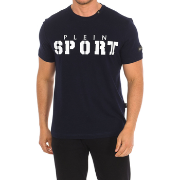 Textil Muži Trička s krátkým rukávem Philipp Plein Sport TIPS400-85 Tmavě modrá