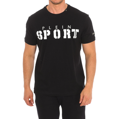 Textil Muži Trička s krátkým rukávem Philipp Plein Sport TIPS400-99 Černá
