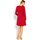 Textil Ženy Krátké šaty Peekaboo Dámské těhotenské šaty Zhaz černo-žlutá Červená