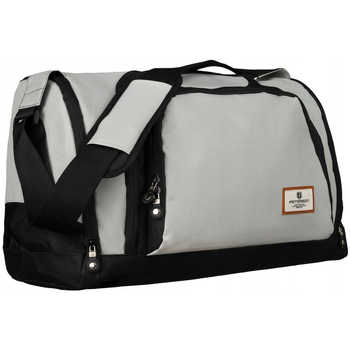 Taška Tašky přes rameno Peterson Cestovní taška Chrum bílo-černá Bílá/Černá