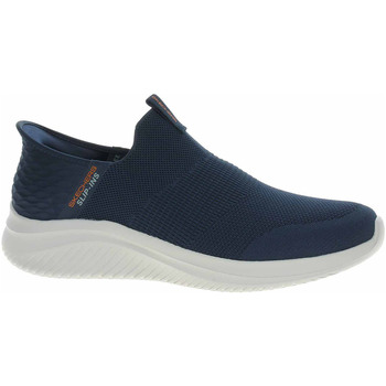 Boty Muži Šněrovací polobotky  & Šněrovací společenská obuv Skechers Slip-ins: Ultra Flex 3.0 - Smooth Step navy Modrá