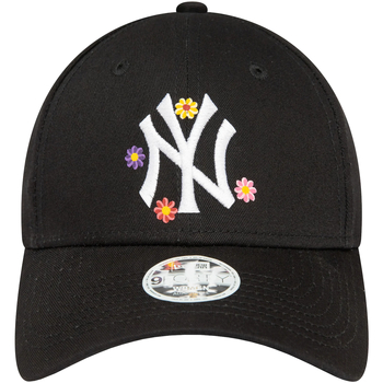 New-Era 9FORTY New York Yankees Floral All Over Print Cap Černá