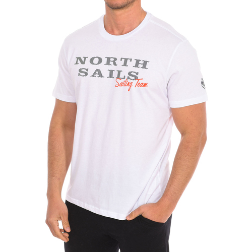 Textil Muži Trička s krátkým rukávem North Sails 9024030-101 Bílá