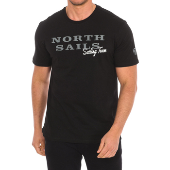 Textil Muži Trička s krátkým rukávem North Sails 9024030-999 Černá