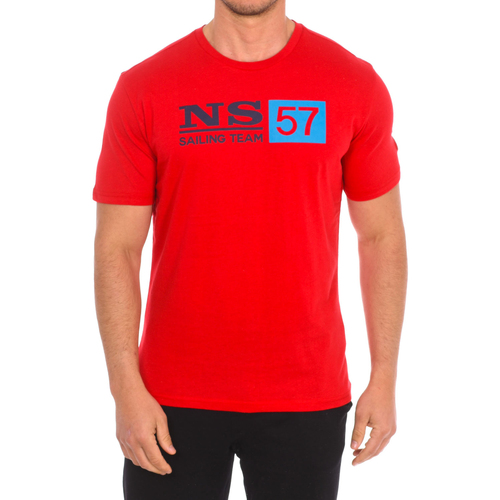 Textil Muži Trička s krátkým rukávem North Sails 9024050-230 Červená