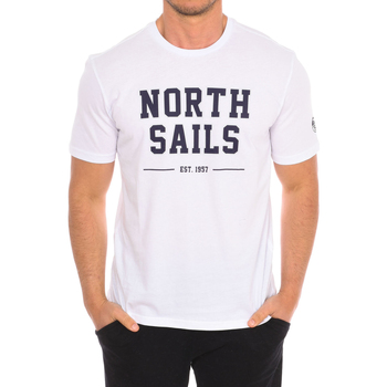 Textil Muži Trička s krátkým rukávem North Sails 9024060-101 Bílá