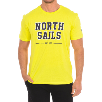 Textil Muži Trička s krátkým rukávem North Sails 9024060-470 Žlutá