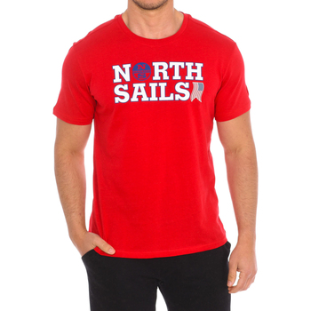 North Sails Trička s krátkým rukávem 9024110-230 - Červená