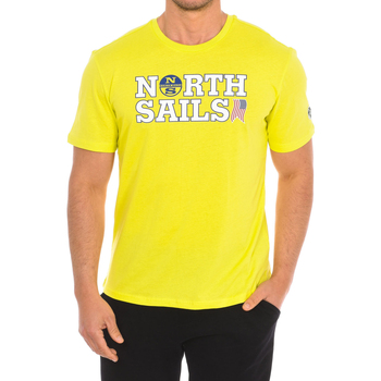 North Sails Trička s krátkým rukávem 9024110-470 - Žlutá