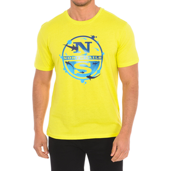 Textil Muži Trička s krátkým rukávem North Sails 9024120-470 Žlutá