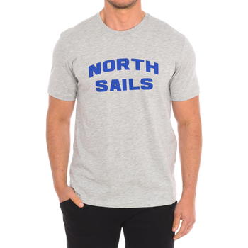 North Sails Trička s krátkým rukávem 9024180-926 - Šedá