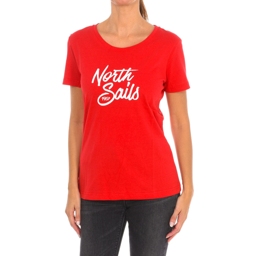 Textil Ženy Trička s krátkým rukávem North Sails 9024300-230 Červená