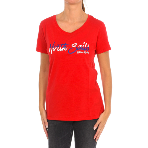 Textil Ženy Trička s krátkým rukávem North Sails 9024310-230 Červená