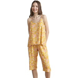 Textil Ženy Pyžamo / Noční košile J&j Brothers JJBEH1001 Žlutá