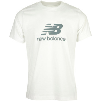 New Balance Trička s krátkým rukávem Se Log Ss - Bílá