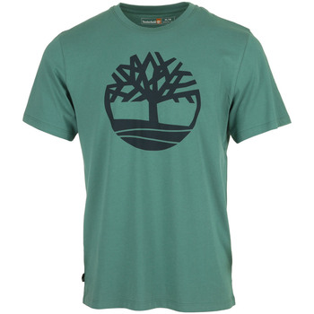 Timberland Trička s krátkým rukávem Tree Logo Short Sleeve - Zelená