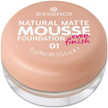krasa Ženy Podkladový make-up Essence Natural Matte Mousse Foundation - 01 Růžová