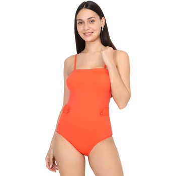 Textil Ženy jednodílné plavky La Modeuse 71439_P167934 Oranžová