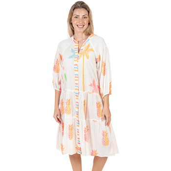Textil Ženy Krátké šaty Isla Bonita By Sigris Šaty Bílá