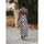 Textil Ženy Společenské šaty Isla Bonita By Sigris Dlouhé Midi Šaty Černá