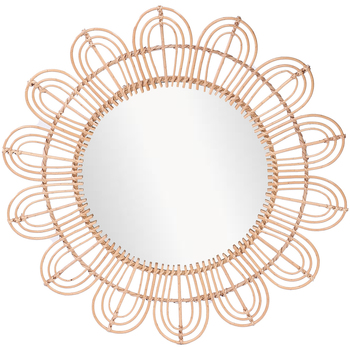 Bydlení Zrcadla Signes Grimalt Slunečnicové Zrcadlo Bílá