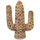 Bydlení Sošky a figurky Signes Grimalt Kaktusová Dekorace Hnědá