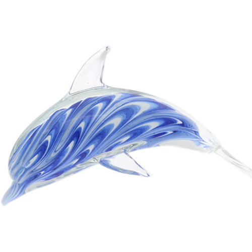 Bydlení Sošky a figurky Signes Grimalt Těžítko Dolphin Modrá